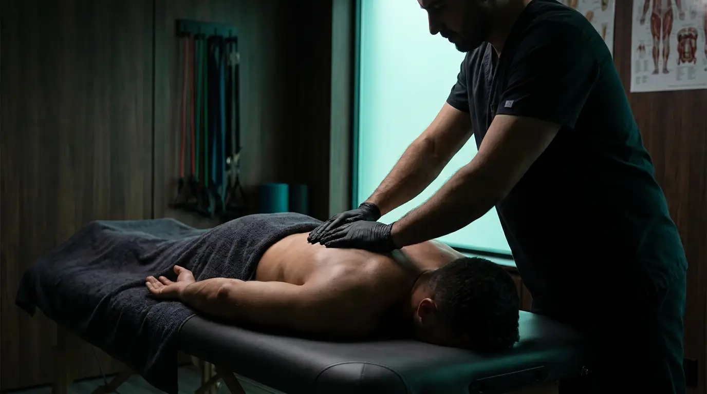 Massaggio sportivo presso Riva Fisioterapia